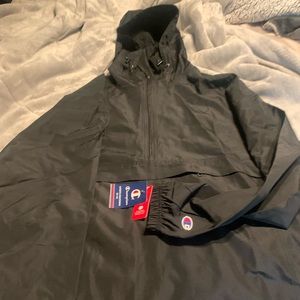 Unisex Champion pullover windbreaker NWT
